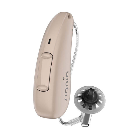 Signia Pure Charge&Go 3AX (Rechargeable, Bluetooth, and Discreet - Charger Included!)