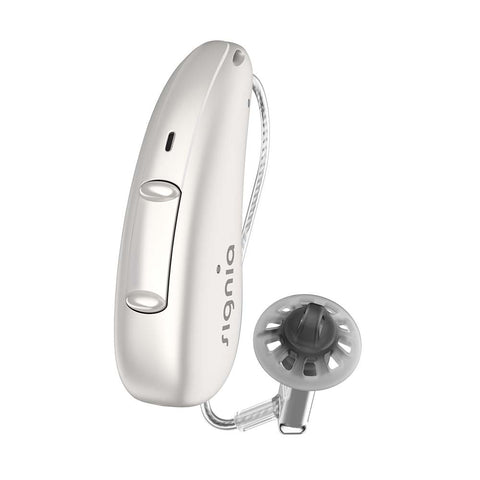 Signia Pure Charge&Go 5AX (Rechargeable, Bluetooth, and Discreet - Charger Included!)