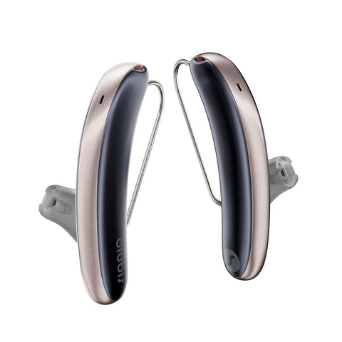 Signia Styletto 7AX - Pair (Rechargeable, Bluetooth, and Discreet - Charger Included!)