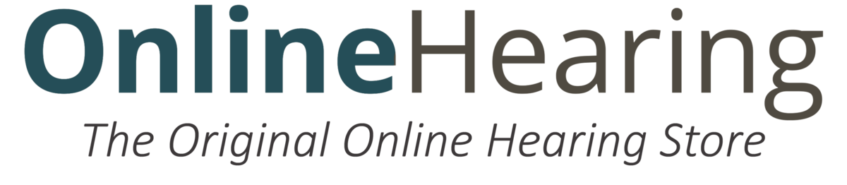 Logo for Online Hearing the original online hearing aid store