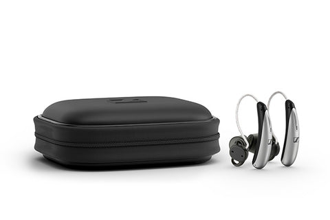 Sennheiser All Day Clear Slim - Discreet OTC Hearing Aid Pair (FDA 510k Clearance)