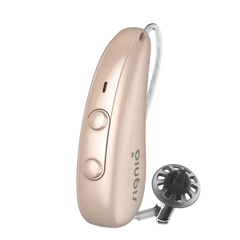 Signia Pure Charge&Go 7IX (Rechargeable, Bluetooth, and Discreet - Charger Included!)