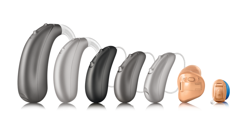Unitron Custom Colors Unitron Moxi B Hearing Aids - Android & iPhone Compatible (Pair ...
