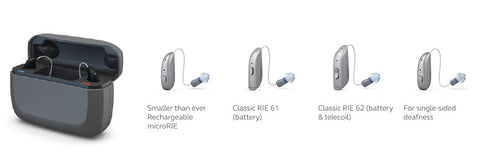 ReSound Nexia Classic RIE 62 (13 & Telecoil) - Direct to iPhone