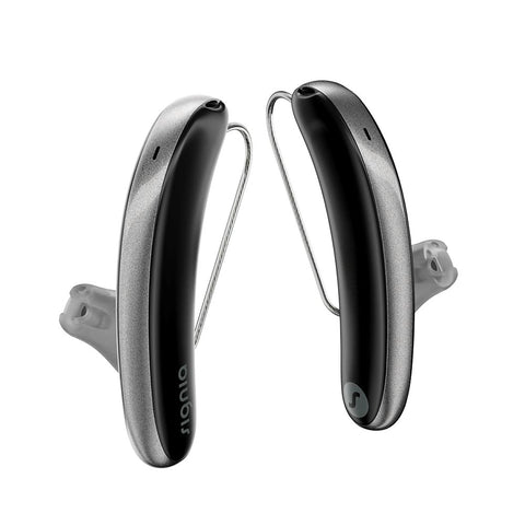Signia Styletto 5AX - Pair (Rechargeable, Bluetooth, and Discreet - Charger Included!)