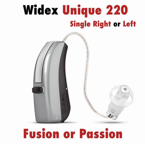 Single - Widex Unique 220 Hearing Aid